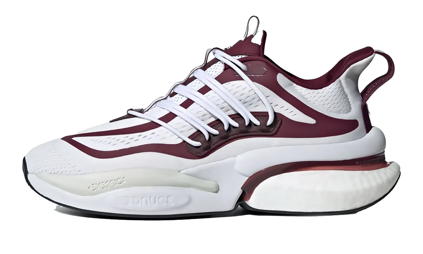 Mississippi State Alphaboost V1 "Cloud White Team Maroon Cool Grey" IE1030