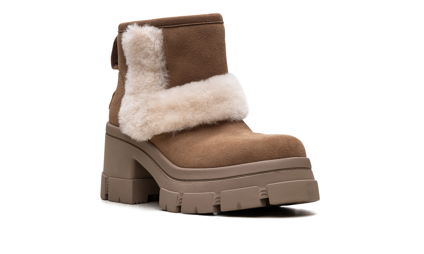 Brooklyn Sunburst Heeled Boot "Chestnut" 1145710 CHE