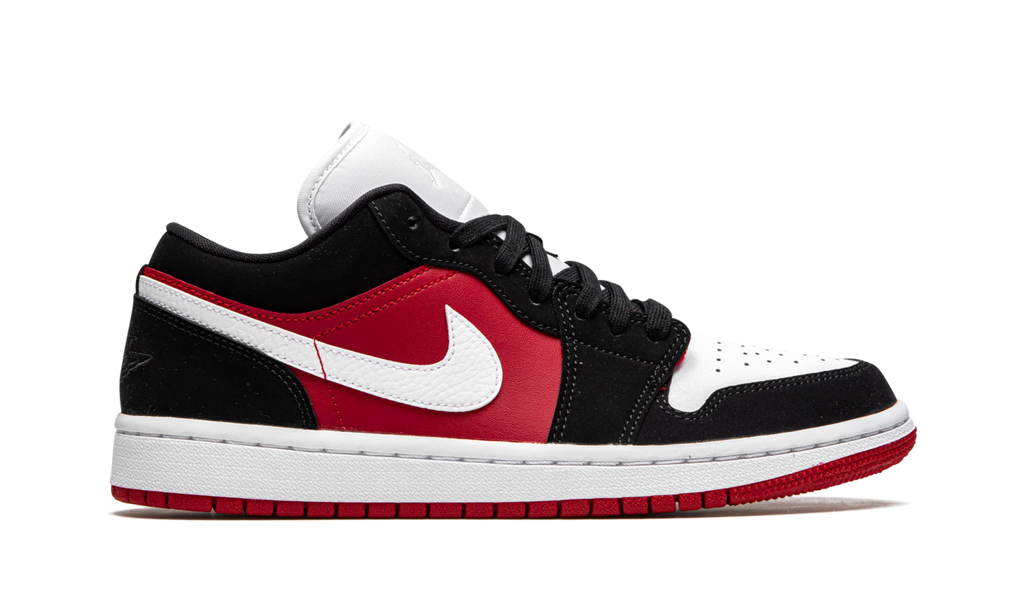 AIR JORDAN 1 LO WMNS "Black / White / Gym Red" DC0774 016