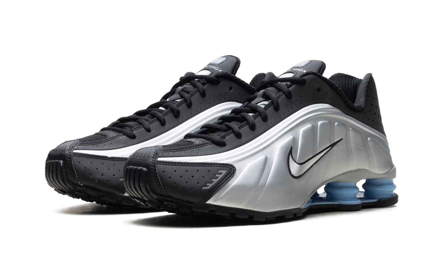 Shox R4 "Metallic Silver Black Psychic Blue" HQ1988 004