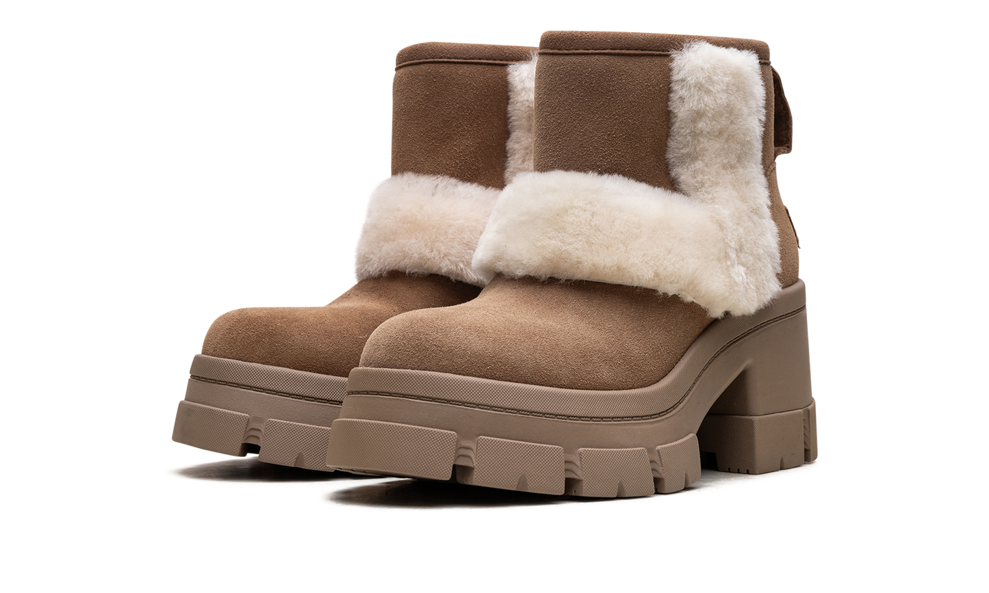 Brooklyn Sunburst Heeled Boot "Chestnut" 1145710 CHE